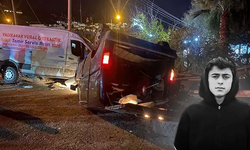 18'lik sürücü kaza kurbanı!
