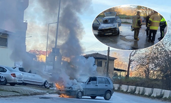 Seyir halinde alev alev yandı!