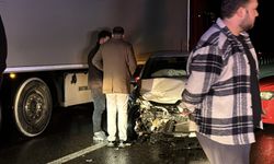 Kaza yapan alkollü sürücü, ağaçlık alana silah saklarken yakalandı