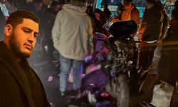 Genç motosikletli kaza kurbanı!