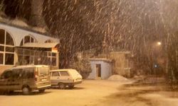 Manisa'da yüksek kesimlere kar yağdı