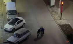 Park halindeki motosikleti çalan 3 çocuk yakalandı