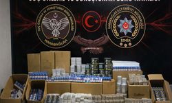 İzmir’de yarım milyon dal makaron ele geçirildi!