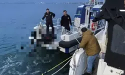Balıkçılar, denizde dalgıç kıyafetli erkek cesedi buldu