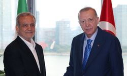 Cumhurbaşkanı Erdoğan Pezeşkiyan ile görüştü