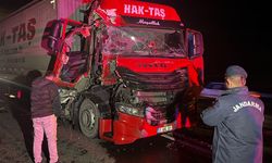 TIR kazasında 1 yaralı!