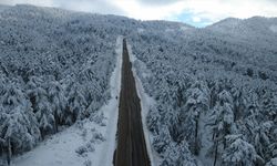 Manisa'nın zirveleri beyaza büründü