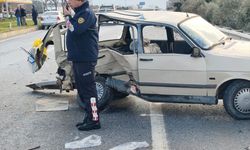 Aydın'da otomobiller çarpıştı: 10 yaralı!