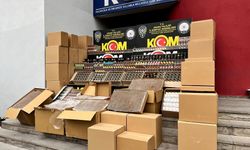 Kaçak makaron ve tütün operasyonu!