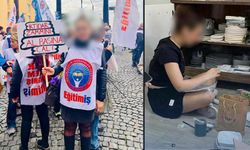 Eğitim Bir-Sen’den o görüntüler üzerinden rakip sendikaya tepki: Çocukları hizmetçi gibi kullandılar!