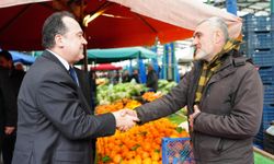 Başkan Dutlulu esnafla bir araya geldi