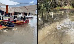 Çeşme sular altında kaldı!