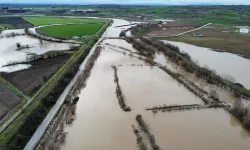 Metrekareye 60 kilogram yağış düştü... Tunca Nehri’nde kritik artış!