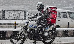 İstanbul'da kurye ve ağır taşıtlara kar yasağı!