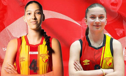 Göztepe filesinde milli sevinç