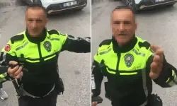 İzmir'de polis denetiminde kimlik vermeyen sürücüye ceza