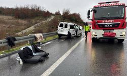 İstanbul-İzmir Otoyolu'nda zincirleme kaza