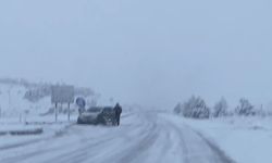 Ege'de kuvvetli kar yağışları!