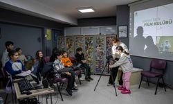 Bornova’nın sinema atölyesine miniklerden büyük ilgi