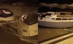 Muğla’da kuvvetli fırtına: 8 balıkçı botu battı