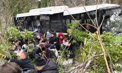 Belediye otobüsü kaza yaptı: Çok sayıda yaralı var