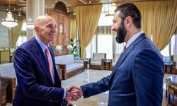 Suriye Cumhurbaşkanı Şara, Barrack'la görüştü