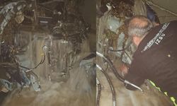 Kemalpaşa'da araçları çıkarma çalışmaları sürüyor