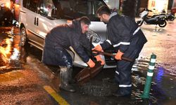 Büyükşehir ve MASKİ ekipleri tüm gücüyle sahada