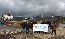 Asbestli söküm tepkisi: Bu gemi buradan kalkacak