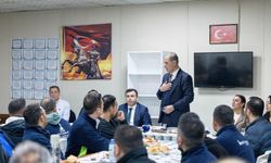 Tugay, personel ile buluştu: Sizleri ailem olarak görüyorum