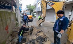 Sağanağın ardından kırsalda yoğun mesai!