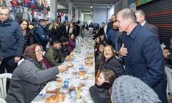 Başkan Tugay, Bucalılarla ramazan sofrasında buluştu