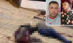 Erkek dehşeti: Sokak ortasında eşini katledip intihar etti!