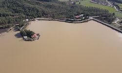 Ula Göleti'nin su seviyesi yükseldi