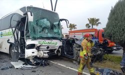 Manisa'da korkunç kaza: 6 kişi yaralandı