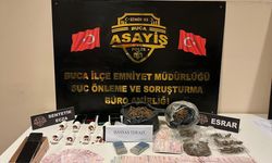 Buca'da 'zehir' baskını: 8 gözaltı!