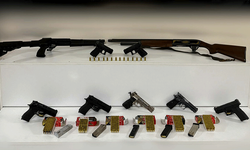 Aile apartmanına silah kaçakçılığı operasyonu; 3 tutuklama