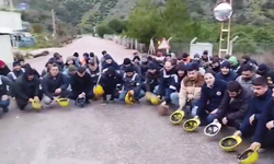 Kınık’ta madencilerden ‘maaş’ isyanı… İş bırakma ikinci gününde!