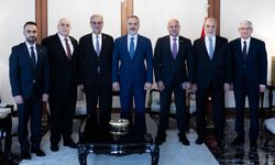 Bakan Fidan, Gazze Yönetimi Ulusal Komitesi Başkanı Şaas ile görüştü