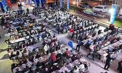 Aydın'da binlerce vatandaş iftar sofralarında buluştu!