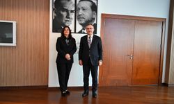 Başkan Çerçioğlu'na Merkez Disiplin Kurulu Başkanı Sarı'dan ziyaret