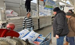 Aydın'da küçük üreticiye yem desteği!