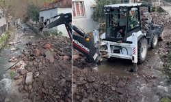 Menemen Doğa Köy’ü sel vurdu