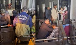 Manisa'da mahsur kalan 11 kişilik aile kurtarıldı