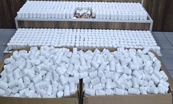 İş yerine 'zehir' baskını: 100 bin hap çıktı!