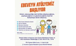 Çeşme Belediyesi’nden ebeveynlere destekleyici atölye