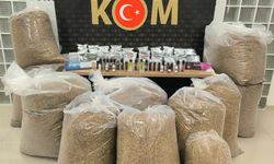 Manisa'da kaçak tütün operasyonu; 5 gözaltı