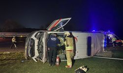 Ambulansa otomobil çarptı: 5 yaralı!