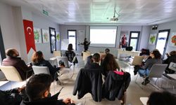 Selçuk'ta mantar yetiştiriciliği eğitimi