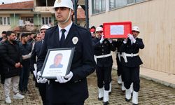 Kalp krizi geçirmişti... Polis memuruna son görev!